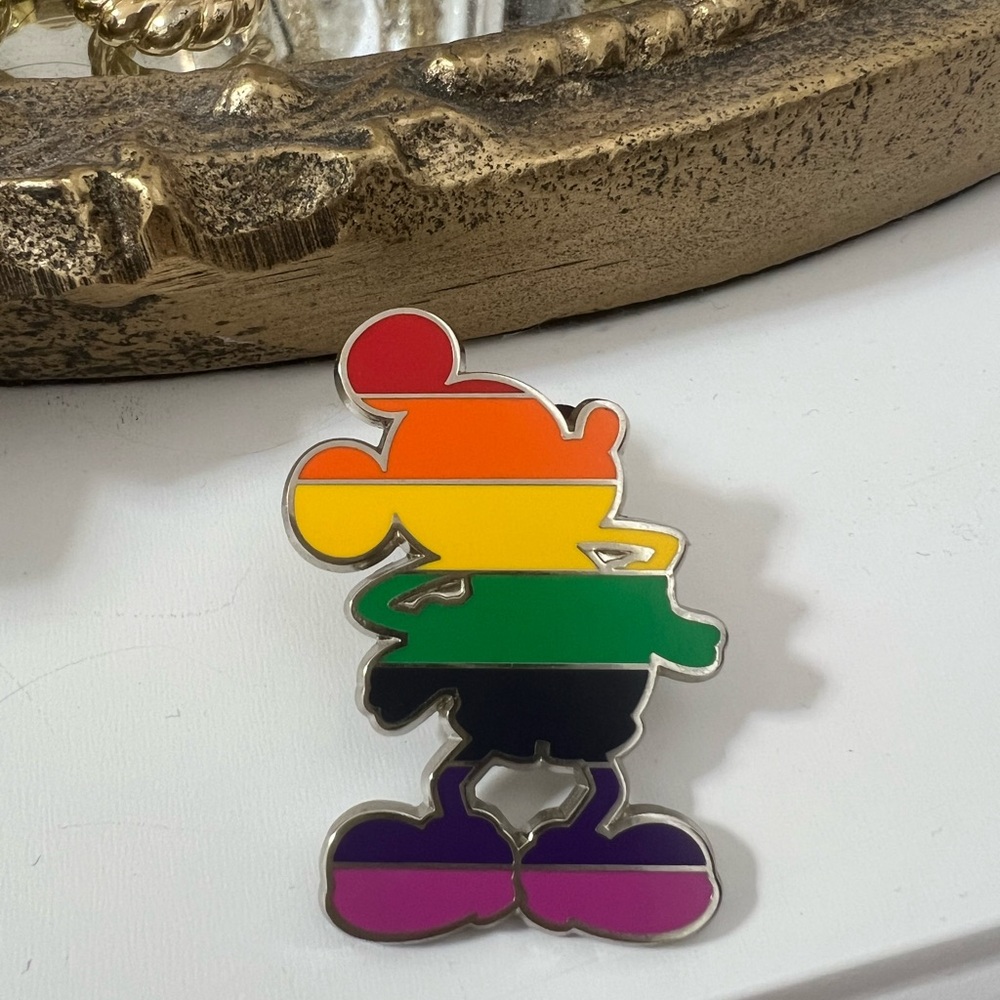 Rainbow Pride Mickey Mouse Pin